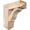 Ekena Millwork Balboa Arts and Crafts Smooth Bracket w/ Offset Brace, Douglas Fir, 7 1/2"W x 22"D x 22"H BKT0806X22X22BOA03SDF - alternate 1
